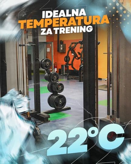 Idealna temperatura za trening